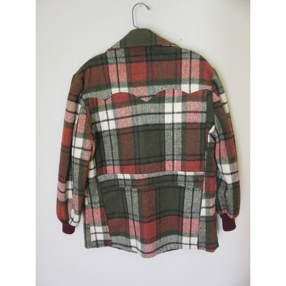 RANCHER by Schott Bros. Men's Plaid Wool Size 40 Lined Western Winter Jacket - Picture 4 of 5